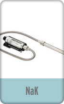 NaK melt pressure transducers